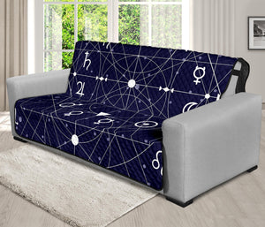 Geometric Moon Phase Print Futon Protector