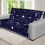 Geometric Moon Phase Print Futon Protector