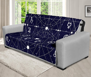 Geometric Moon Phase Print Futon Protector