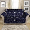 Geometric Moon Phase Print Loveseat Protector