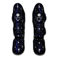 Geometric Moon Phase Print Muay Thai Shin Guards