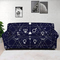 Geometric Moon Phase Print Sofa Cover