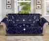 Geometric Moon Phase Print Sofa Protector