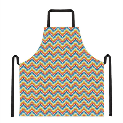 Geometric Native American Pattern Print Apron