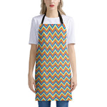 Geometric Native American Pattern Print Apron