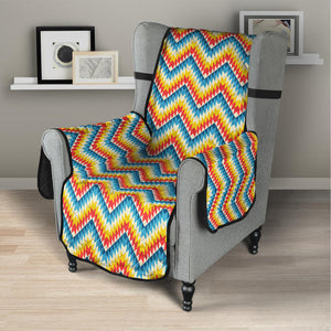 Geometric Native American Pattern Print Armchair Protector