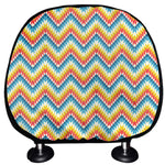 Geometric Native American Pattern Print Car Headrest Covers