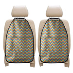 Geometric Native American Pattern Print Car Seat Organizers
