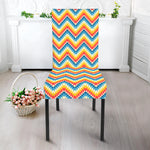 Geometric Native American Pattern Print Dining Chair Slipcover