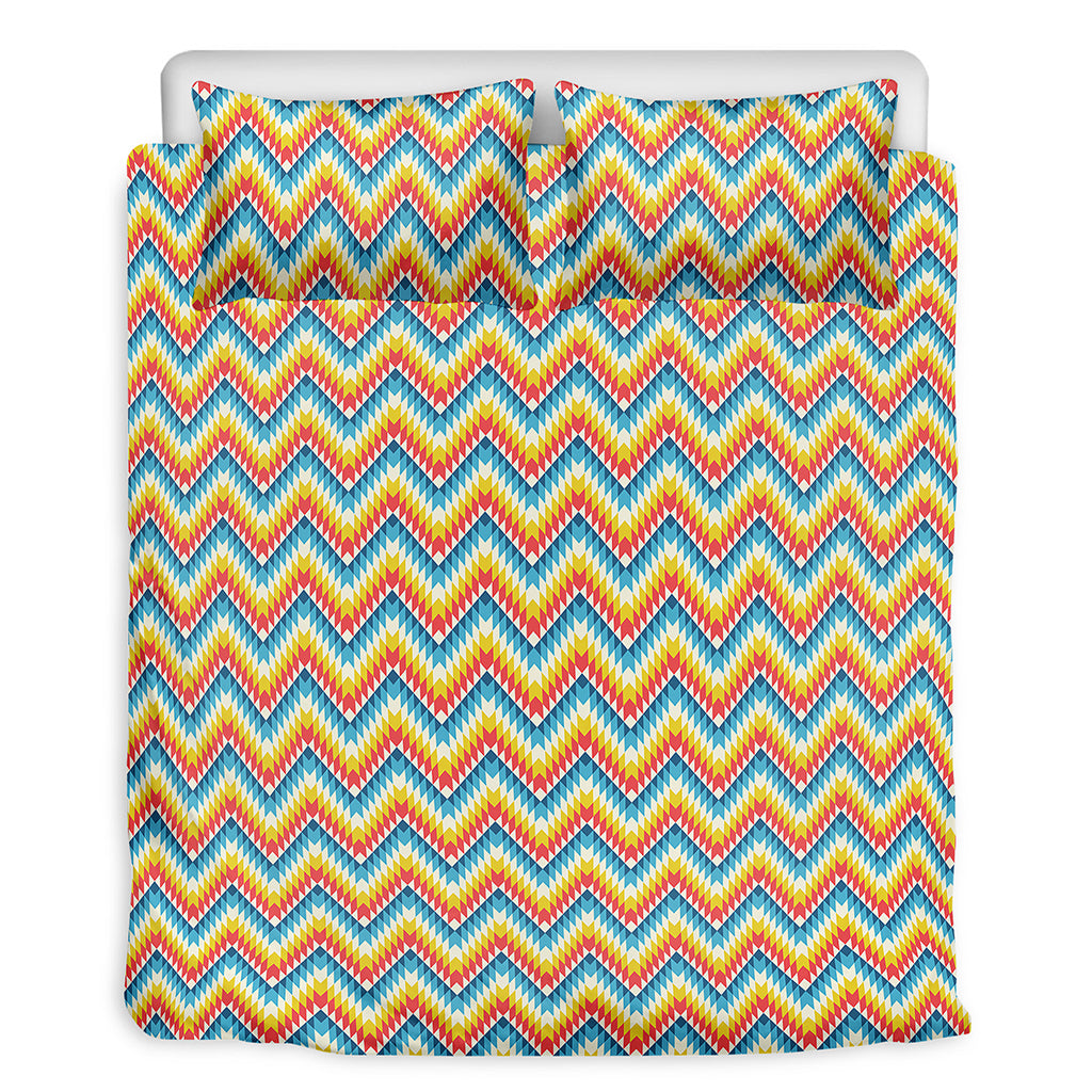 Geometric Native American Pattern Print Duvet Cover Bedding Set