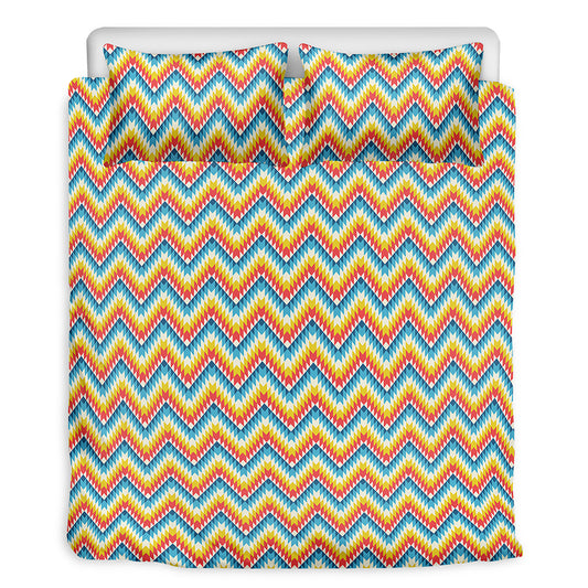 Geometric Native American Pattern Print Duvet Cover Bedding Set