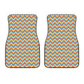 Geometric Native American Pattern Print Front Car Floor Mats