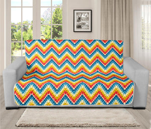 Geometric Native American Pattern Print Futon Protector