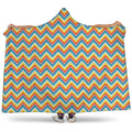Geometric Native American Pattern Print Hooded Blanket