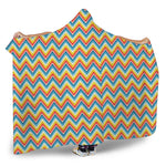 Geometric Native American Pattern Print Hooded Blanket