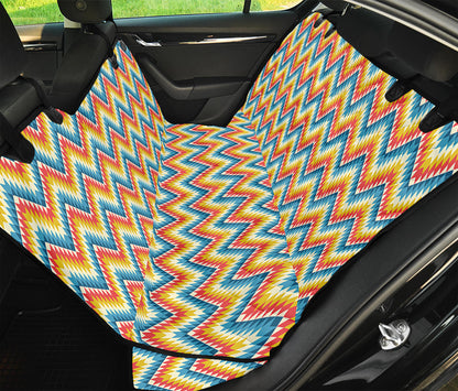 Geometric Native American Pattern Print Pet Car Back Seat Cover