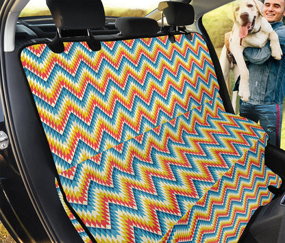 Geometric Native American Pattern Print Pet Car Back Seat Cover
