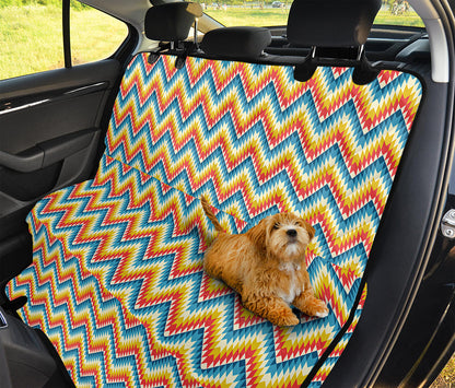 Geometric Native American Pattern Print Pet Car Back Seat Cover