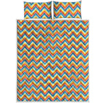 Geometric Native American Pattern Print Quilt Bed Set