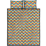 Geometric Native American Pattern Print Quilt Bed Set