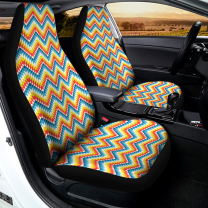 Geometric Native American Pattern Print Universal Fit Car Seat Covers