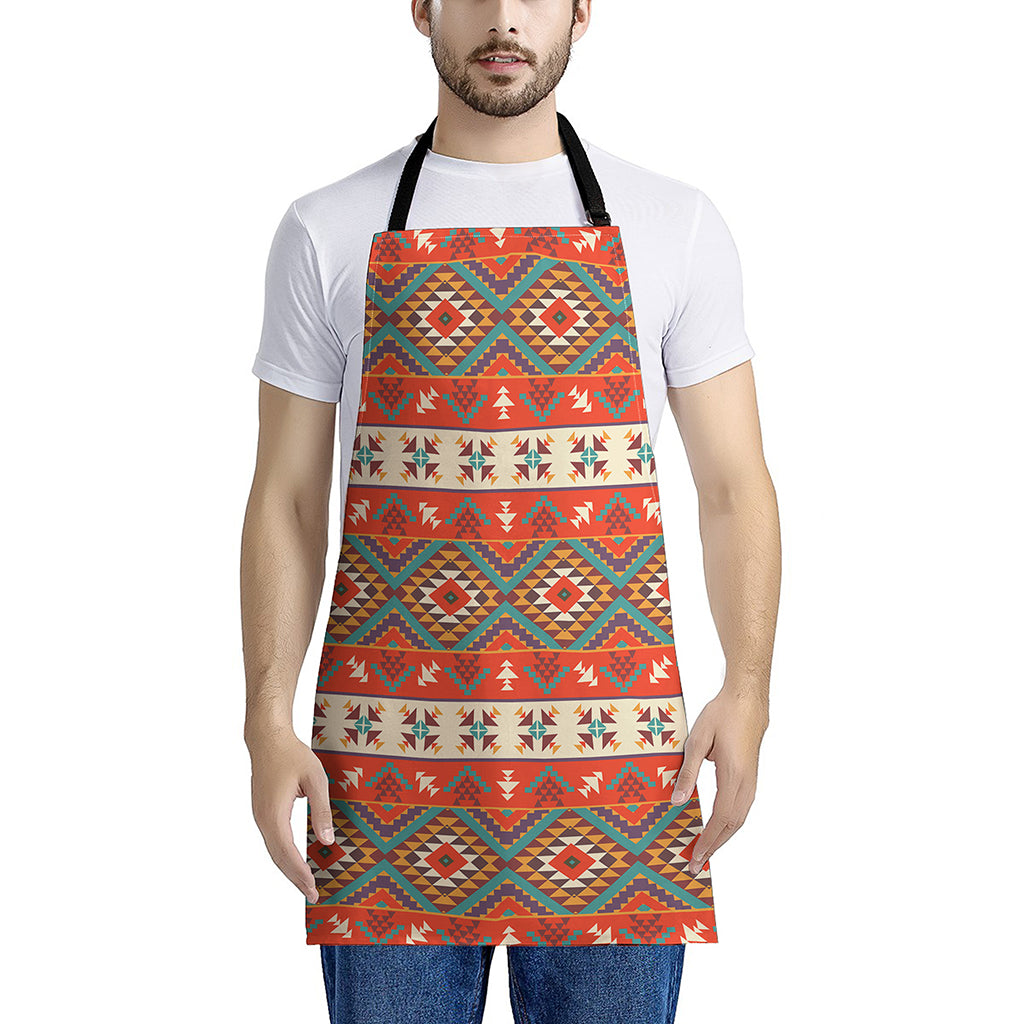 Geometric Native Navajo Print Apron