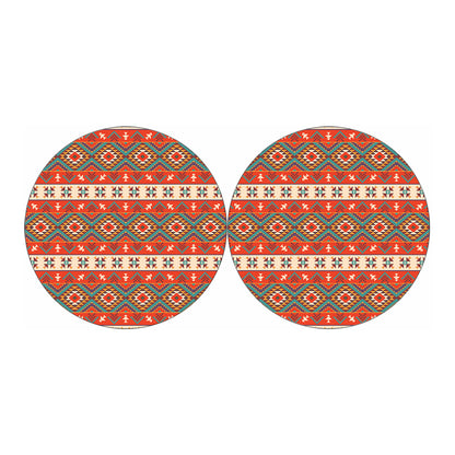 Geometric Native Navajo Print Car Coasters