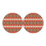 Geometric Native Navajo Print Car Coasters