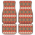 Geometric Native Navajo Print Front and Back Car Floor Mats
