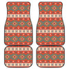 Geometric Native Navajo Print Front and Back Car Floor Mats