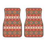 Geometric Native Navajo Print Front Car Floor Mats