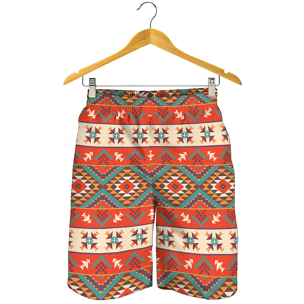 Geometric Native Navajo Print Men's Shorts