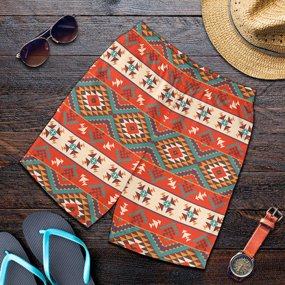Geometric Native Navajo Print Men's Shorts