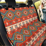 Geometric Native Navajo Print Pet Car Back Seat Cover