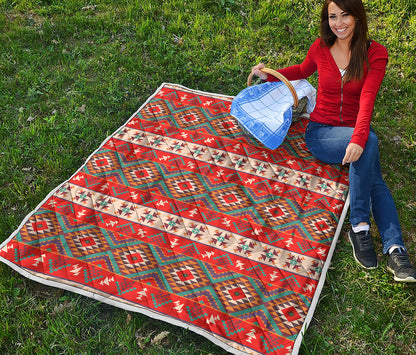 Geometric Native Navajo Print Quilt