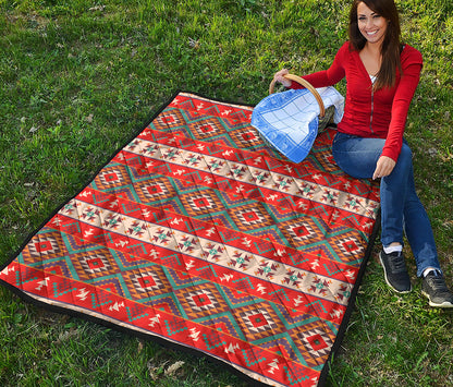 Geometric Native Navajo Print Quilt