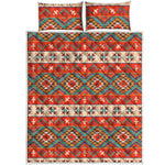 Geometric Native Navajo Print Quilt Bed Set
