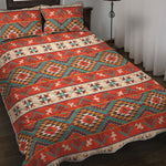 Geometric Native Navajo Print Quilt Bed Set