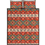 Geometric Native Navajo Print Quilt Bed Set