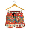 Geometric Native Navajo Print Women's Shorts