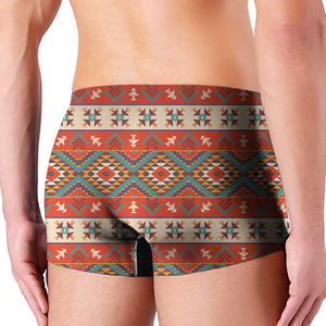 Geometric Native Pendleton Navajo Print Men's Boxer Briefs