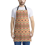 Geometric Navajo Pattern Print Apron