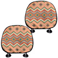 Geometric Navajo Pattern Print Car Headrest Covers