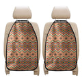 Geometric Navajo Pattern Print Car Seat Organizers