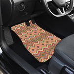 Geometric Navajo Pattern Print Front Car Floor Mats