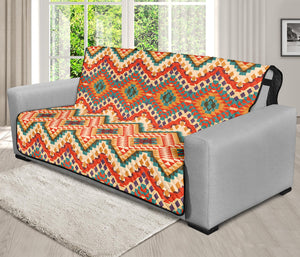 Geometric Navajo Pattern Print Futon Protector