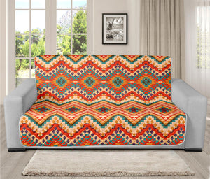 Geometric Navajo Pattern Print Futon Protector