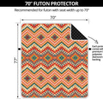 Geometric Navajo Pattern Print Futon Protector