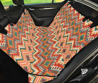 Geometric Navajo Pattern Print Pet Car Back Seat Cover