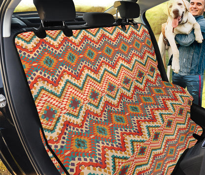 Geometric Navajo Pattern Print Pet Car Back Seat Cover